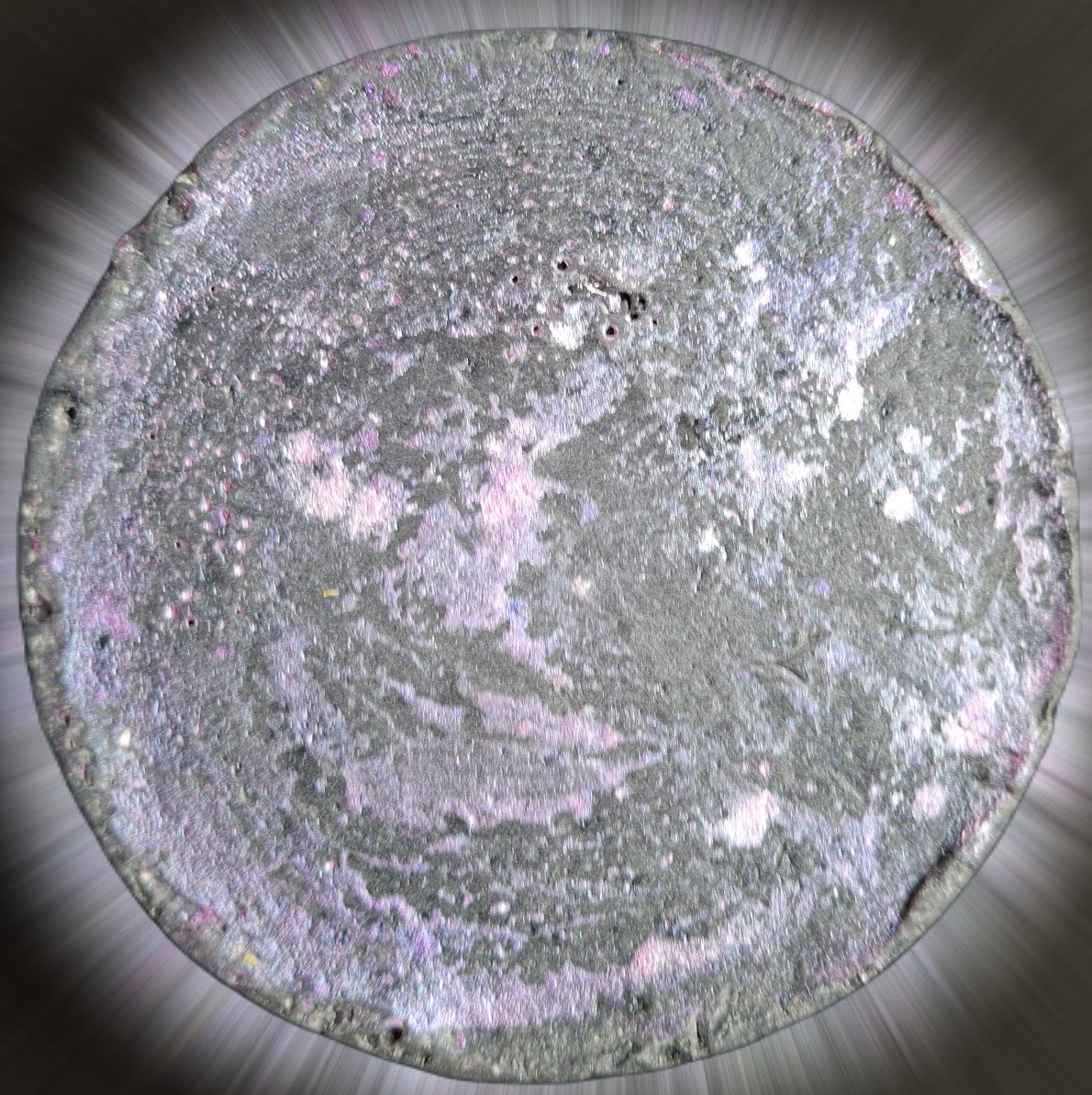 Charcoal Lavender Soap - Round