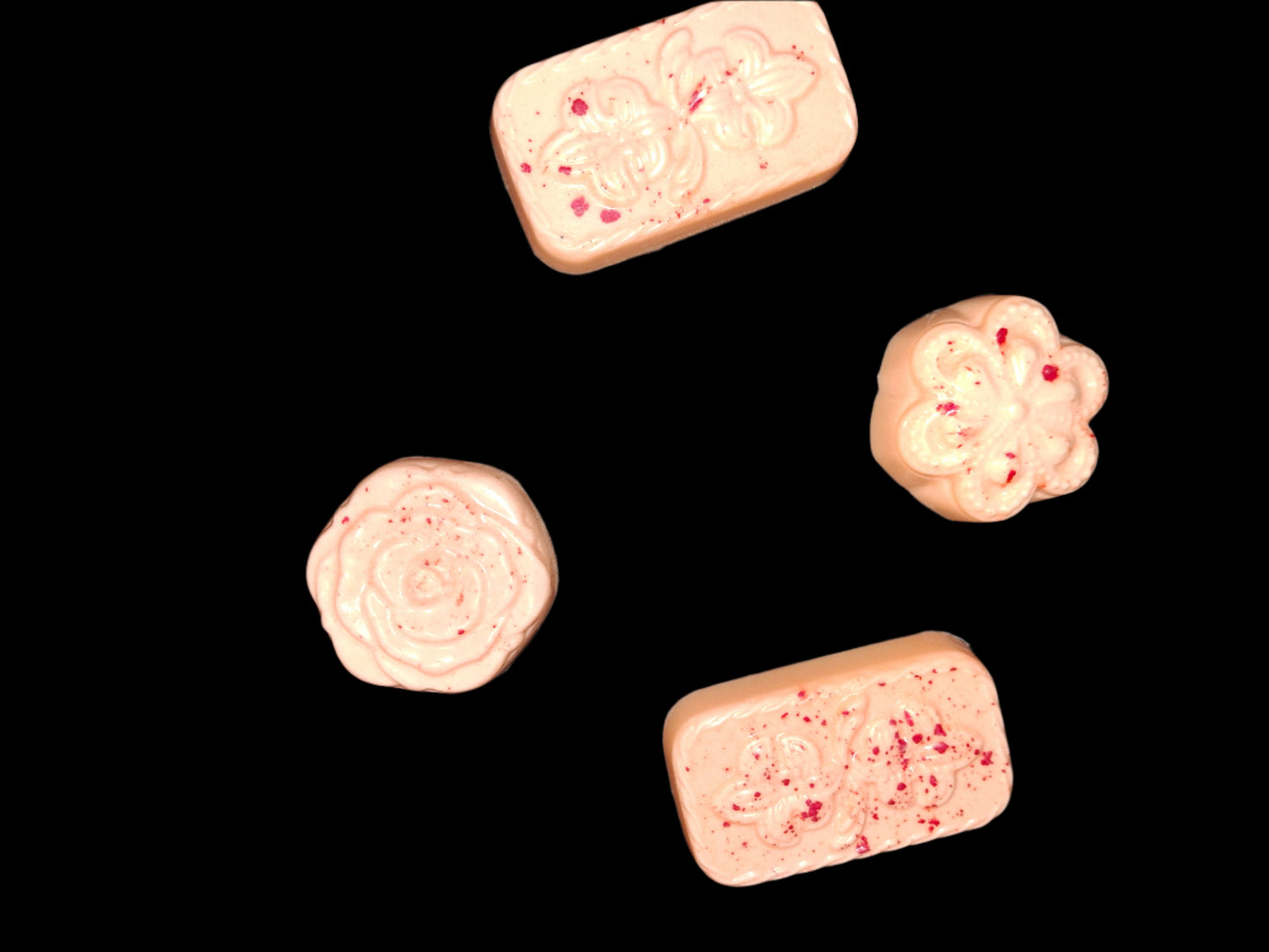 Red Lava & Citrus Shea Butter Heart Soap