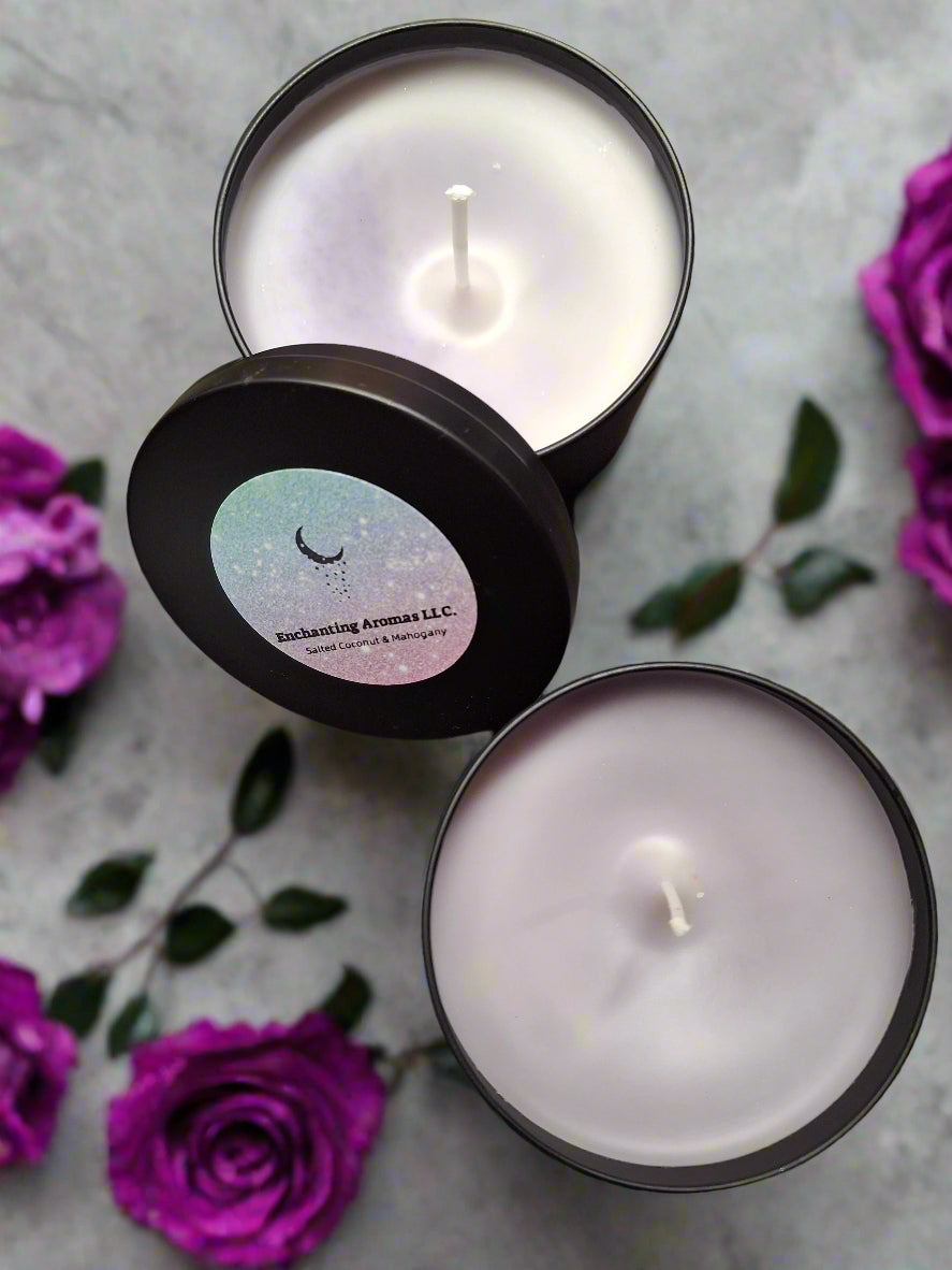 Salted Coconut & Mahogany Candle