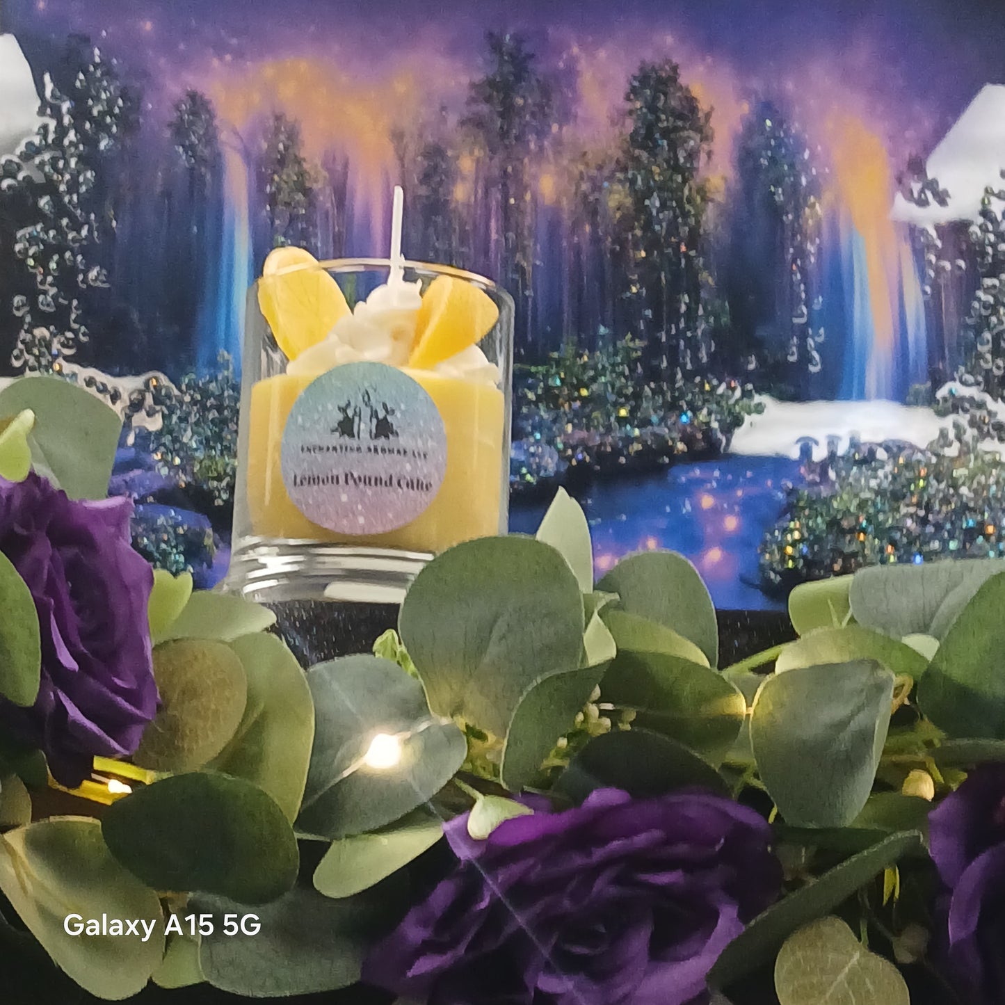 Lemon Pound Cake Candle