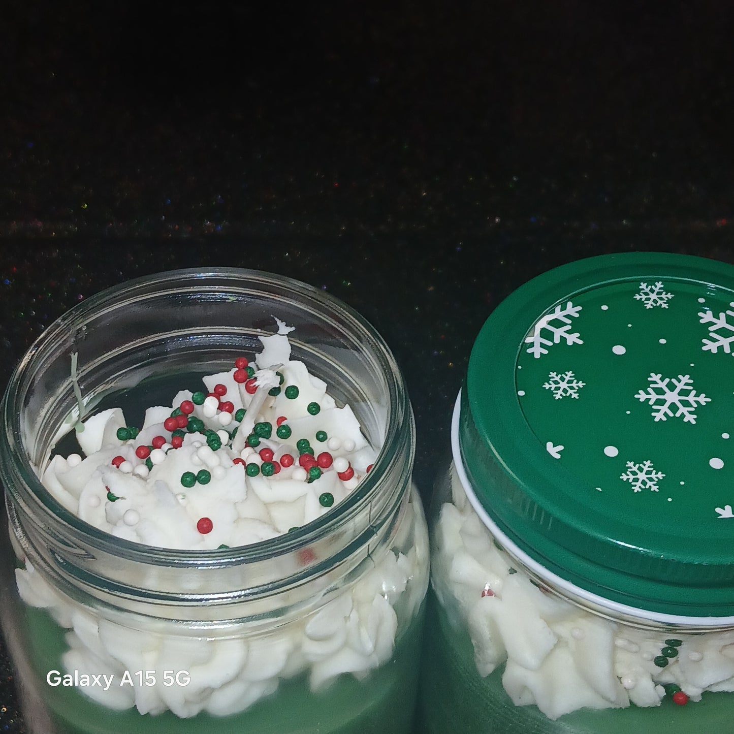 Holiday Sprinkle Pine Candle